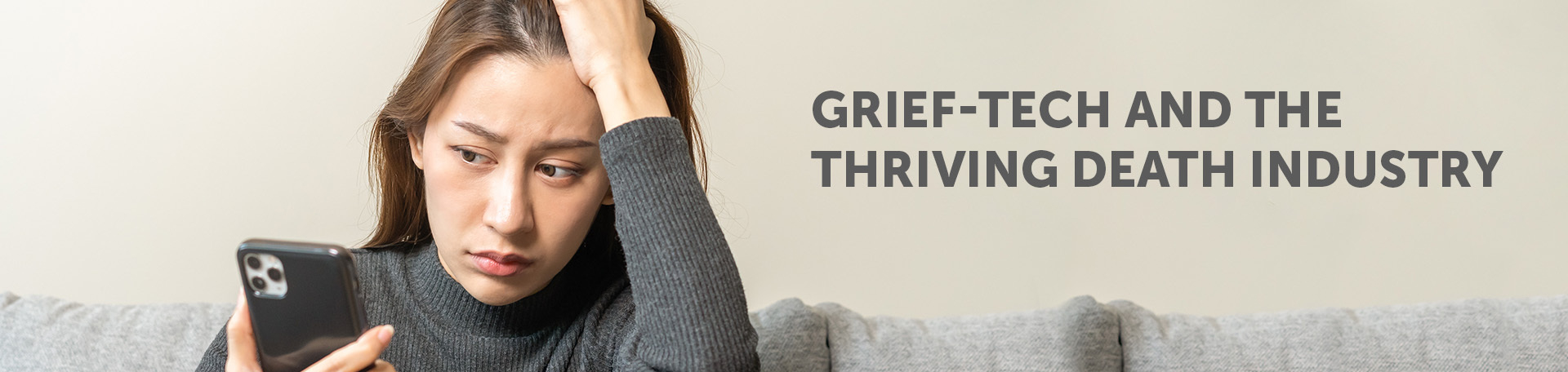 Funeral Thriving Death Industry Website text