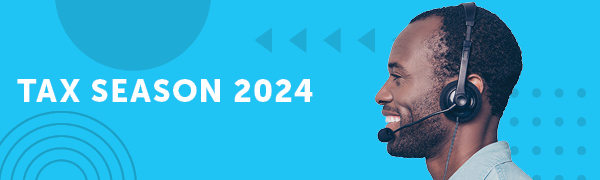 Tax season email banner